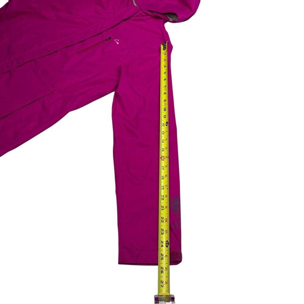 Paradox Lightweight Hooded Rain Jacket Magenta Size M Waterproof Travel Raincoat - Picture 11 of 14